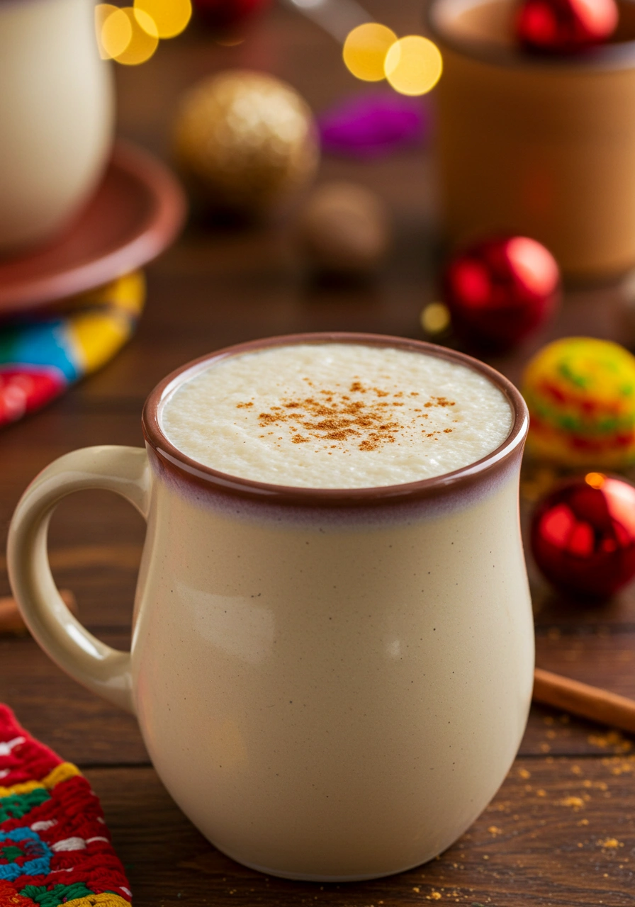 Traditional Puerto Rican Coquito - tertiary view